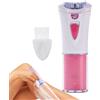 Generico Depilatore per viso donna,Depilatore viso da donna | rasoio elettrico ergonomico per rimuovere i baffi | Epilatore per la pelle multifunzionale per rasoio per del viso da donna con luce per il