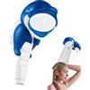Niesel Soffione Doccia Per Bambini, Soffione Doccia A Di Delfino In Stile Cartone Animato, Soffione Doccia Portatile A Ventosa, Soffione Doccia Con Supporto, Tubo E Valvola Di Deviazione