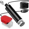 NUOGEDZ Pompa dell'acqua per Einhell, batteria da 18 V, pompa sommersa per vasche da campeggio, giardino, camper, scarico stagno, cantieri (senza batteria)
