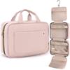 bagsmart Beauty Case da Viaggio Borsa da Toilette per Donna Impermeabile Pochette per