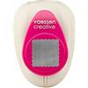 Vaessen Creative Perforatrice Quadrata Smerlato, Medio, Fustellatrice per Carta, per Progetti Fai da te, Scrapbooking, DIY e Creazione di Biglietti