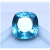 Naturale 4.70 KT Babbo Natale Maria Blu Acquamarina Certificato Taglio Cushion