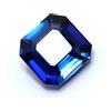 Chirag Gems Certificato Naturale 6.30 KT Ceylon Zaffiro Blu Taglio Asscher Loose Gemma