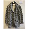 bonprix Cappotto In Punta Di Rombi Invernale Bonprix Nero E Bianco (ccn195)