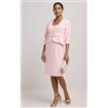 Kaleidoscope Abito E Giacca IN Blush UK 10(fms24-9)
