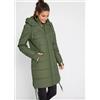 Freemans Inverno Cappuccio Cappotto Imbottito IN Khaki Taglie Forti UK 22 (