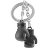 O meta[l]morphose METALMORPHOSE - Portachiavi in metallo 3D guanti da boxe - Passione Sport, regalo uomo, regalo donna, regalo olimpico, Nero, taglia unica, Moderno