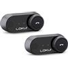 LOKUI Midland Interfono Moto Bluetooth Coppia K30 Auricolari Casco Moto Universali e