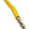 GI1160 GC571 305m BOX CAT 5E RETE CAVO UTP PVC STRANDED NUCLEO CABLE- GIALLO