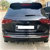 ONEWAY AUTO ACCESSORIES Oneway Diffusore Posteriore compatibile con Volkswagen Tiguan II Standard/R-Line 2016-2020 - Nero lucido