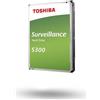 Toshiba S300 Surveillance - Disco rigido - 6 TB - interno - 3,5" (8,9 cm) - SATA 6Gb/s - 7200 rpm - Buffer: 256 MB