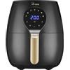 Eldorada Maxi AR1K33 - Friggitrice Ad Aria 5 Litri - Airfryer Con Tecnologia Rap