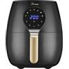 Does not apply Eldorada Maxi AR1K33 - Friggitrice Ad Aria 5 Litri - Airfryer Con Tecnologia Rap