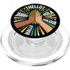 Hello Hola Bonjour Multilingual High Fiv Ciao Hola Bonjour Multilingue High Five Unity PopSockets PopGrip per MagSafe