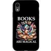 Cup Book Dragon Shirt Books are Magic Ph Custodia per iPhone XR Books are Magical Dragon Book Lover Read Books Happy Dragons