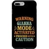 Custom T-shirt With GIANNA Name Birthday Custodia per iPhone 7 Plus/8 Plus GIANNA Personalized Women's Gift Custom GIANNA
