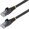 StarTech.com Cavo Ethernet CAT6 3m, Cavo rete Lan RJ45 10 Gigabit 100W PoE, Cavo dati/patch UTP 10GbE, Testato individualmente, Low Smoke Zero Halogen- Certificato UL/TIA, Nero (N6LPATCH3MBK)