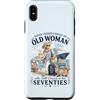 Funny Cruise Grandma In Her Seventies Tr Custodia per iPhone XS Max Mai sottovalutare la vecchia donna ancora naviga nei suoi settant'anni