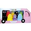 JEMINI 024390 Barbapapa - Cofanetto 9 peluche +/-15 cm, multicolore