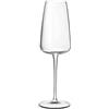 Luigi Bormioli - Talismano - Flauti di cristallo Champagne/Prosecco - Lavabile in lavastoviglie - Made in Italy - Set di 4, 210ml