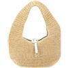 Coccinelle borsetta C-Me Summer Crochet Handbag Natural/Pearl beige
