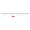 BRUNNEN Baier & Schneider - Righello flessibile, 16 cm, 1 pezzo, trasparente
