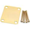 Fender 'Fender 099 - 1447 - 200 4-Bolt Vintage Neck Plateplain (no Serial Number or Logo) (oro)