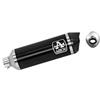 ARROW MARMITTA OMOLOGATA URBAN ALLUMINIO DARK HONDA FORZA/SH 350 '21 (EURO 5) CON FONDELLO CARBY RICAMBIO ARROW