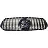 KMAGE Griglia Anteriore Stile GT Per Mercedes Per Benz Classe GLE W167 GLE300 350 400 GLE450 Per 4MATIC 2019 2020 2021 2022 2023 Griglie Radiatore Anteriori(Silver Look)
