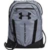 Under Armour Unisex UA Undeniable Sackpack Sacca sportiva, Sacca palestra con coulisse e chiusura a clip
