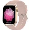 Kiano Smartwatch Kiano Watch GO Oro Rosa, Bluetooth, Android, Chiamate telefoniche