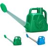 XXXFLOWER Annaffiatoio per piante da esterno leggero deluxe da 1,5 galloni in plastica da 6 litri, taniche d'acqua in resina con testa rimovibile per irrigazione verde, per ufficio, casa, giardino