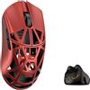 WLmouse Mouse da gioco wireless WLMOUSE Beast X Pro lati solidi lega di magnesio 8K r...