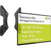 goobay Adattatore VESA per Supporto TV Parete da 200x200 a 400x400 mm Fino a 30 kg - Basic - 60134