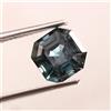 Superbo 6x6 MM Naturale Blu Verde Brasiliano Tormalina Loose Asscher Taglio