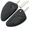 Car Passion Guscio Chiave Telecomando Compatibile con Alfa Romeo 147 GT 156 Cover Scocca Ricambio 2 Tasti Uniti chiave flip Pieghevole