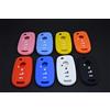 Car Passion Guscio Chiave Cover Compatibile con Fiat 500X Tipo 2016 Telecomando Copertura in Silicone Protezione (Bianco)