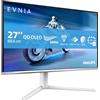 Philips Monitor 27M2N6501L 26.5 pollici, 2560x1440, WQHD, 240Hz, QD-OLED Panel, 0.03ms GtG, USB Hub Height Adjustment, (HDMI2x 2.1 DP 1x 1.4) Adaptive Sync, HDR10, G-Sync Compatible, Bianco