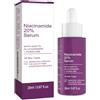 Altherona Niacinamide siero 20% - siero raffinante dei pori contro macchie di pigmento e irregolarità della pelle - per tutti i tipi di pelle, senza parabeni e profumati, 20 ml