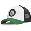 Oblack Cappello Uomo Baseball Nero Classic Green con Retina Regolabile Trucker cap Estivo Uomo Berretto Uomo Blu Berretto Donna Cappello Donna Estivo Cappelli Uomo - Cappelli