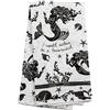 Karma Gifts KA101913 Nero e Bianco Boho Strofinacci, Llama Mermaid