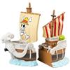 Grupo Erik Fermalibri One Piece Gadget - Ferma Libri per Libreria in Resina Nave Figure Going Merry per One Piece Manga | Reggilibri 15 x 20 x 10,8 cm e 11,5 x 18 x 10,5 cm
