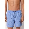 Calzedonia Boxer In Fantasia Uomo Costume Formentera Blu