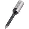 Trend Fresa Domino Ø 5 mm, utensile per scanalature per sistema Festool Domino DF500, punta in carburo di tungsteno, DOM/05