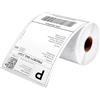 MUNBYN Etichette autoadesive per spedizioni 4 x 6 etichette DHL, confezione da 220, carta termica senza BPA per DHL UPS DPD, compatibile con la stampante per etichette MUNBYN Nelko Phomemo, bianco