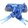 Generico 30 Coccarde per Pacchi Regalo Autotiranti, Fiocchetti Natalizi Piccoli, Ideali per Eventi, Cerimonie, Matrimoni, Fiocchi per Pacchetti Pacco Regalo 3 x 47 cm, Disponibili Varie Colorazioni (Avion)