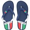 Nazionale italiana Infradito Blu Con Bandiera - 41