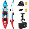 Aqua Marina Steam 412 Kayak 412cm x 83cm aufblasbares 2 Personen Touren Kayak