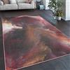 Paco Home Tappeto Salotto Moderno Soggiorno Tessuto Liscio Moderno Motivo Astratto Vintage Lavabile In Lavatrice, Dimensione:140x200 cm, Colore:Multicolore 2