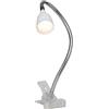 Brilliant, Lampada a LED con morsetto da scrivania